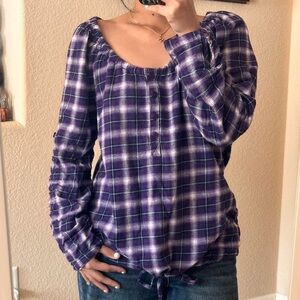 Plaid Long Sleeve, size XL